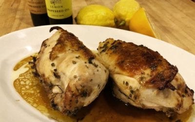 Roasted Chicken in Lemon, Garlic & Oregano