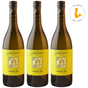 Cold Pressed Grapeseed Oil 750ML Glass Bottles-3pk