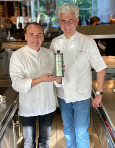 Chef Jean-Georges and Chef Grant MacPherson